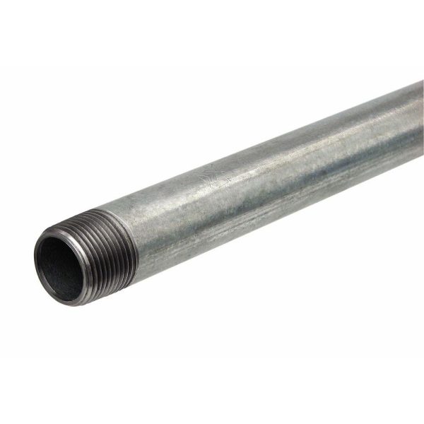 Tubo aço galvanizado 6 metros NBR 5580 L 1.1/4 pol.